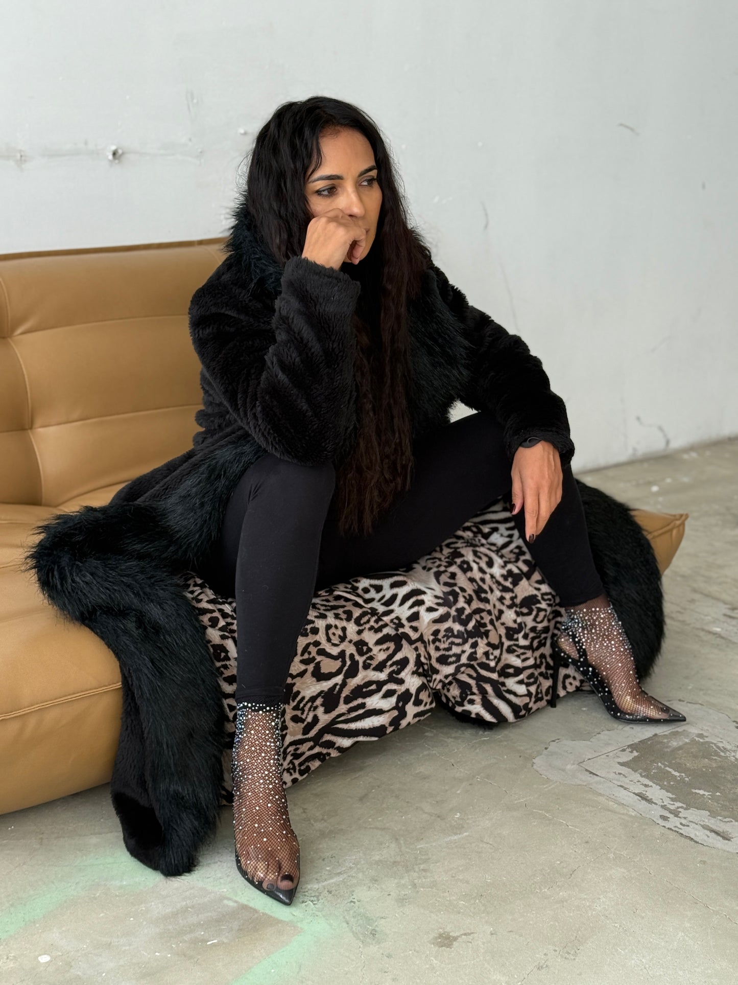 Long Black Fur