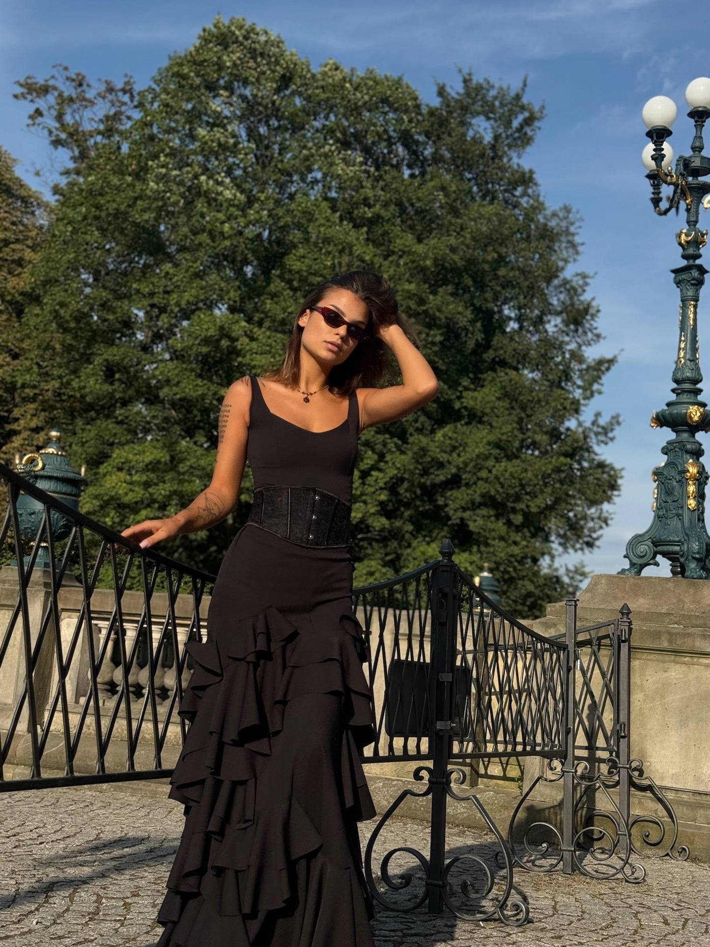 Black Rose Dress