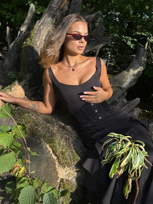 Black Rose Dress